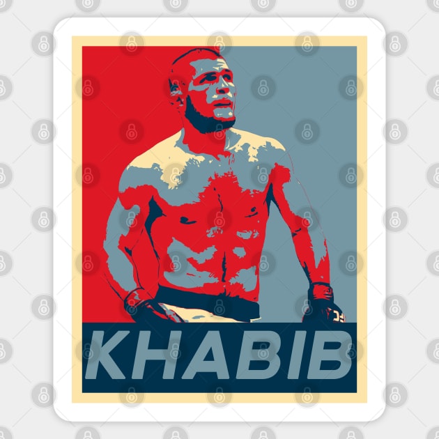 Khabib Nurmagomedov Sticker by Fabzz